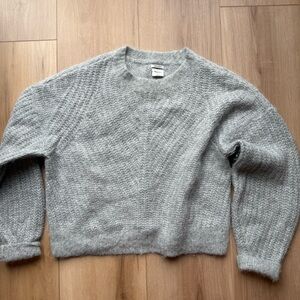 Abercrombie & Fitch Cozy Gray Sweater